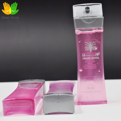 30ml Disposable Hotel Amenities Shampoo/Conditioner Bottle with flip top cap