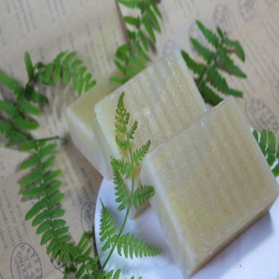 rectangle green tea toilet soap/hotel bath soap