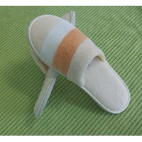 cheap hotel guests slippers terry fleece fabric