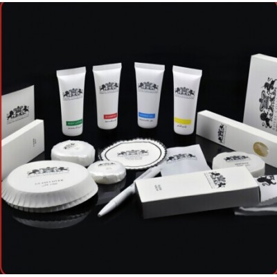 High quality hotel soap and shampoo Eco friendly 3~5 star hotel amenities set