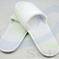 travel hotel disposable white hotel bathroom slippers